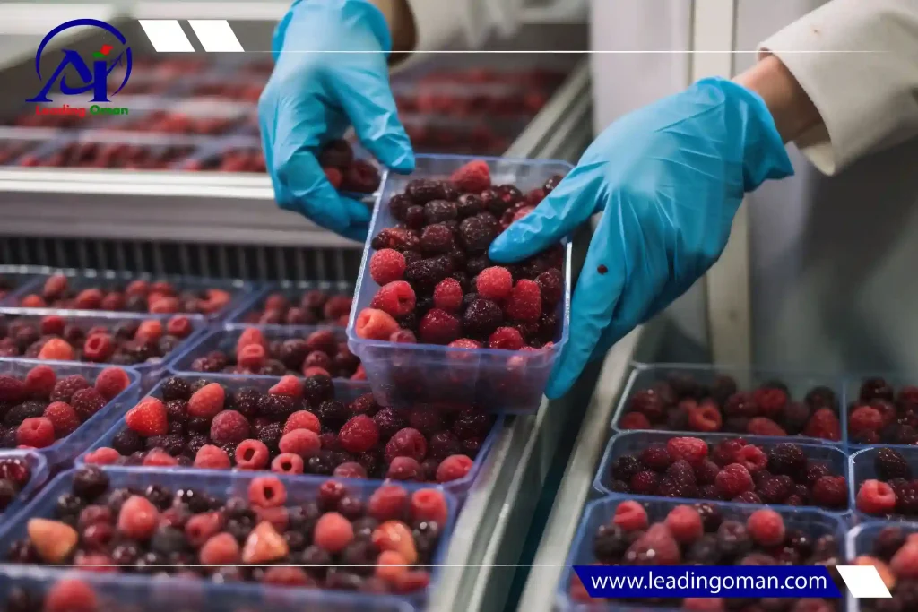 بسته بندی صادرات میوه به عمان